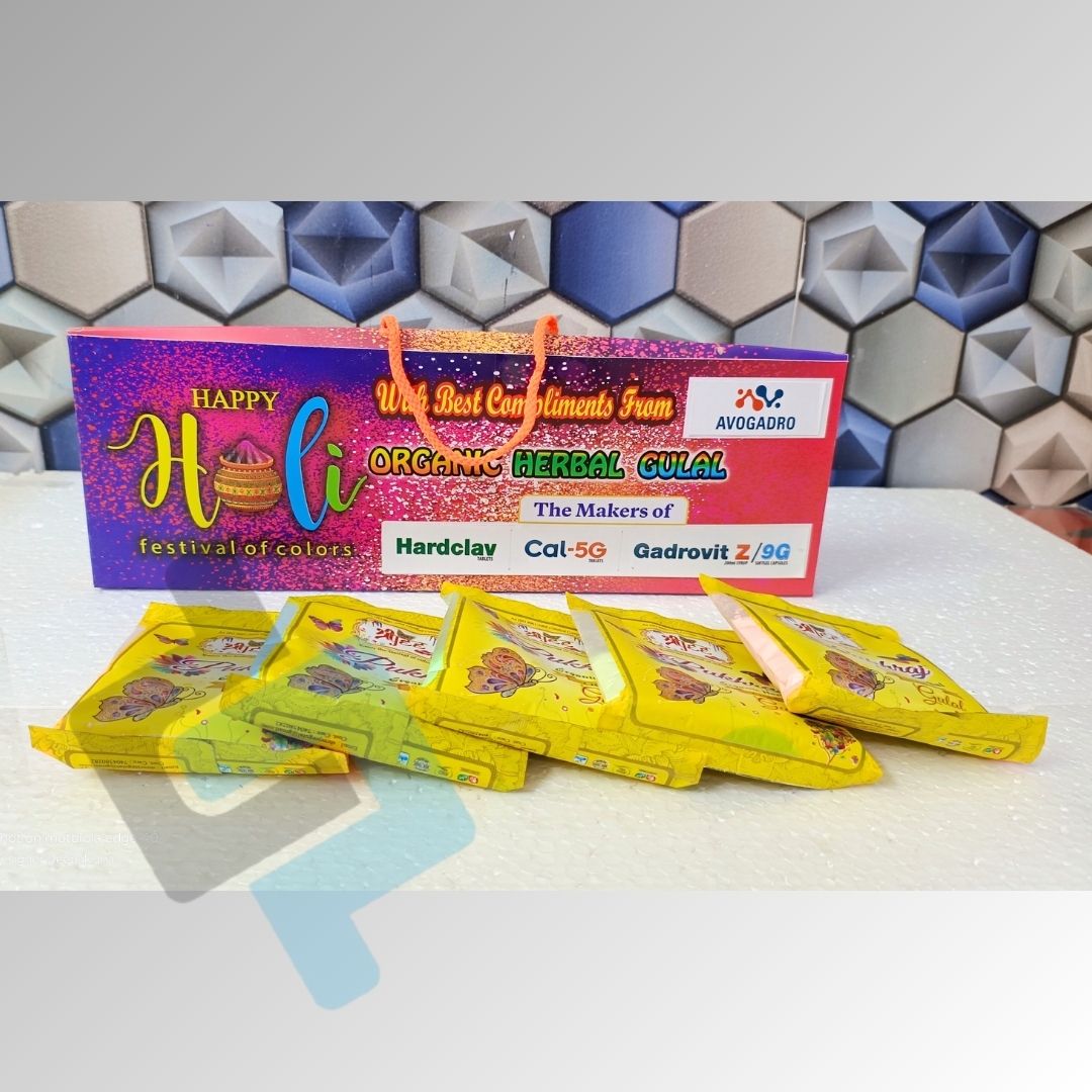pharmavisualad's tweet photo. Corporate Holi Gifts - Send Holi Gift Hampers To Your Doctors
Gulal Box Price - 185/- each
Contains 5 Pouches Rupees 60 MRP
18% GST Extra if you want a GST Invoice
Call me Right Now at  099999 90536
Website: https://t.co/dMVFj6BXTJ... https://t.co/PgPpF6rIat