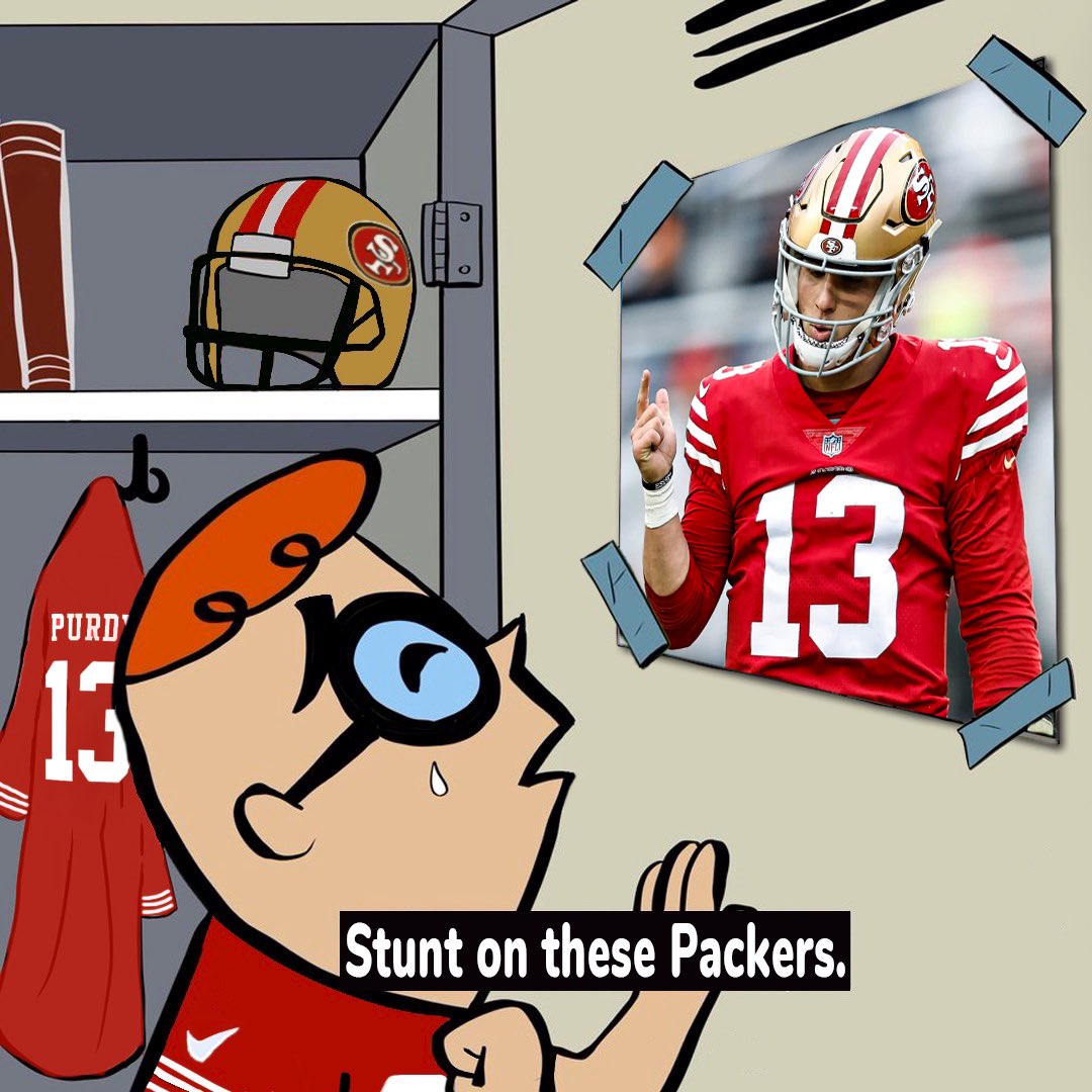 Beat the Packers!
#DoItForTheBay #GoNiners