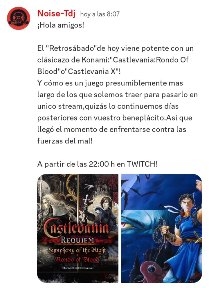 NoiseTdj1's tweet image. Comunicado: