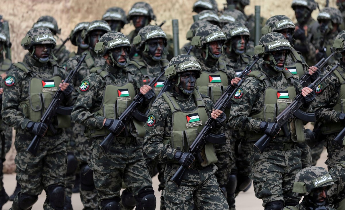Where are the Hamas military uniforms? Before the war in Gaza, Hamas’s military parades and propaganda regularly showed its fighters in fancy militant uniforms, fatigues, and camouflage outfits, all while wearing helmets, patches, boots, pads, and gear that easily identifies
