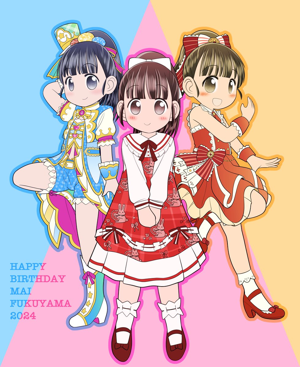 kamiomutsu's tweet photo. 福山舞ちゃんお誕生日おめでとう！
キュート！クール！パッション！
#福山舞生誕祭2024
#福山舞誕生祭2024
#福山舞
#ドミナント https://t.co/QD6SaC600f