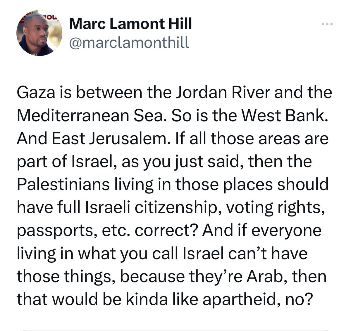 As an Israeli Arab I have:
- Full Israeli citizenship and passport.
- Voted 5 times in 5 national elections in 2.5 years.
- Freedom to practice my faith without persecution.

Just like the rest of the 2M Arabs who live in Israel.