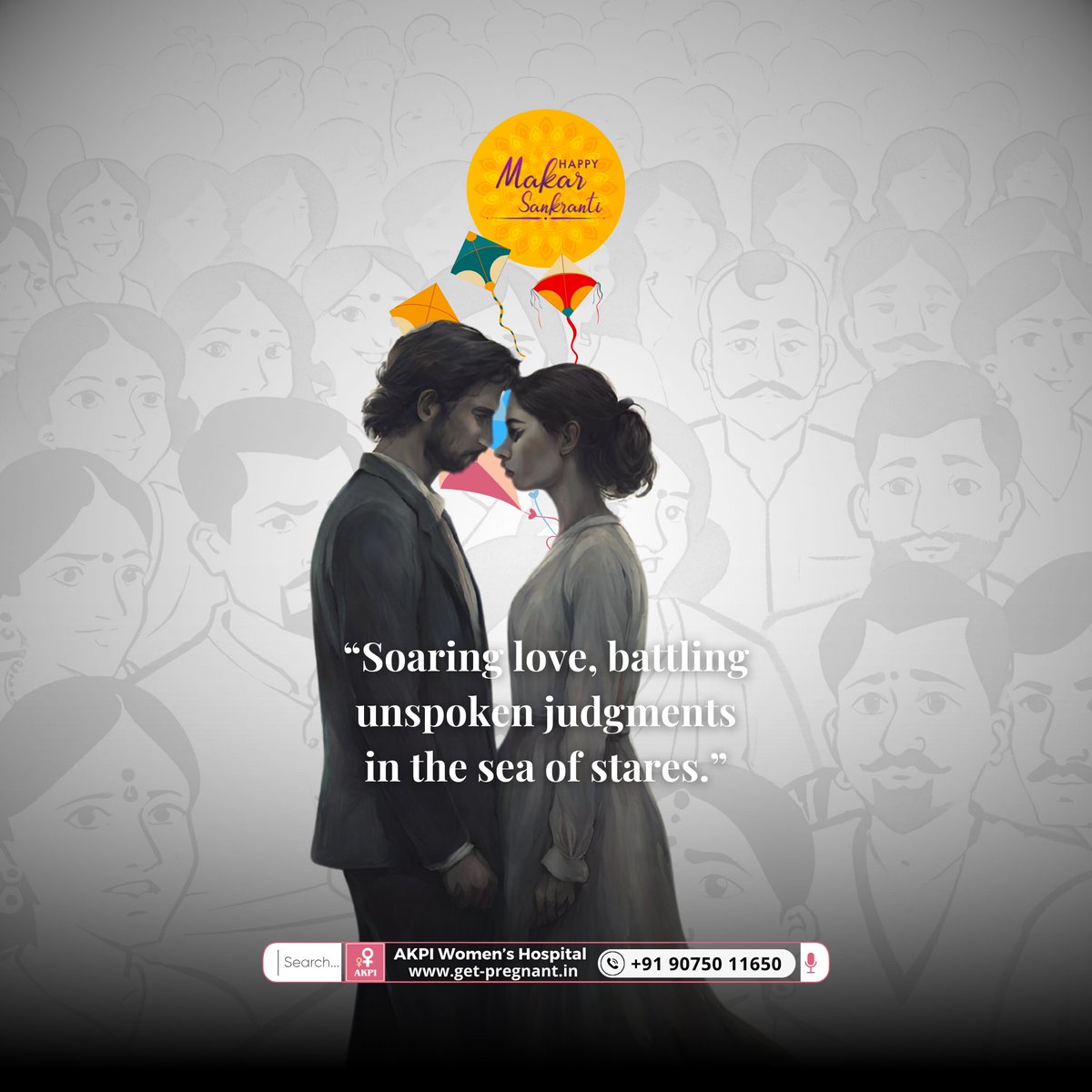 Amidst hushed whispers and unspoken judgments, your love stands tall like kites on Sankranti, unyielding in the face of infertility challenges. For more information about fertility treatments, visit → aidasinc.com/l/affordable-i…

#IlluminateLove #ivf #fertility #Infertility #Nashik