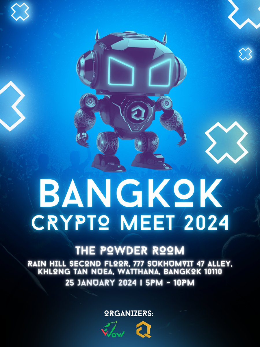framework_tq's tweet image. 🌐 Join us at the Bangkok Crypto Meet 2024! 
🚀 Discover the future of blockchain and connect with industry leaders. 

🗓️ January 25, 2024, 5-10 PM at 
📍The Powder Room 
g.co/kgs/ZJrQt4z

🎉Don't miss out – RSVP today!  
#CryptoMeet2024 #FrameworkTech #BlockchainEvent
