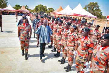 KayMedia_'s tweet photo. Dr Bawumia Commissions Ghana's 2nd Fire Service Academy and Training School In Wungu In The North East Region
#Bawumia2024
#ItPossible https://t.co/dg2oLAa9Xr