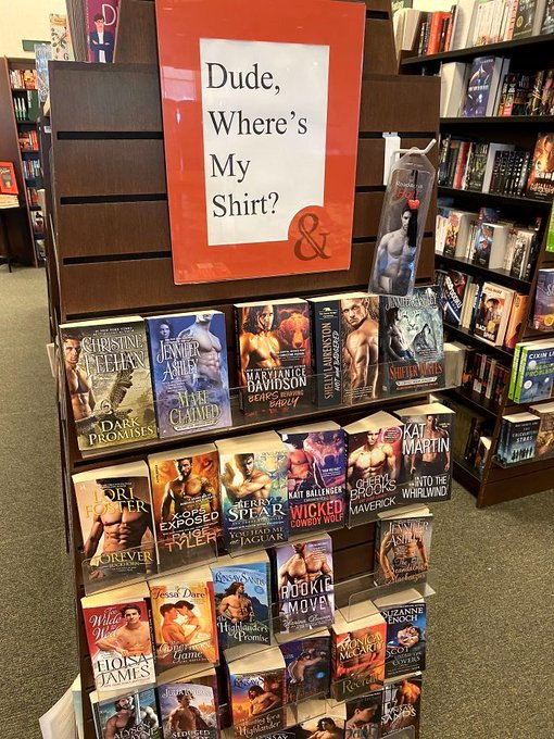 I love bookstores that have a sense of humor like this one.