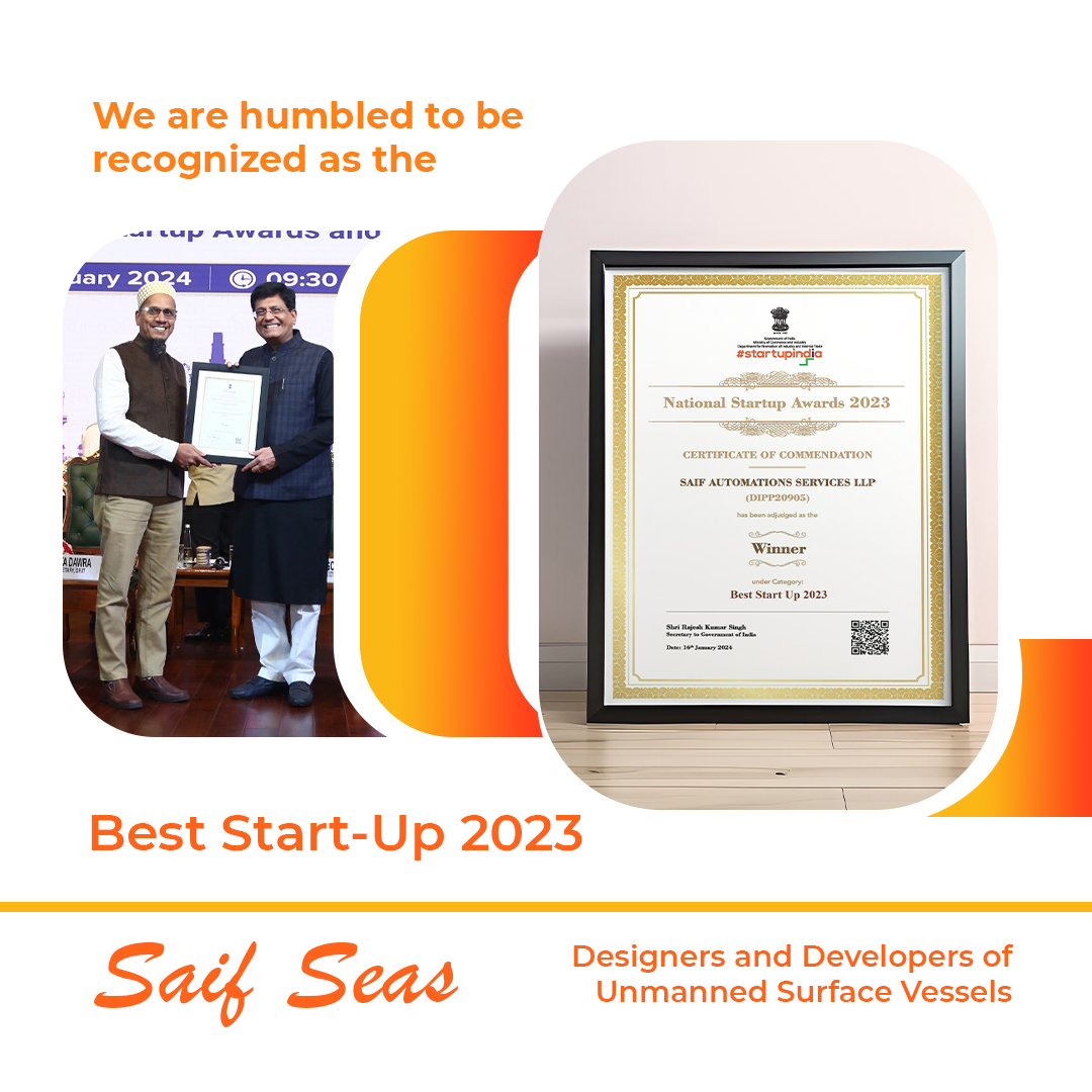 SaifDrones's tweet image. Humbled with the Honor @startupindia