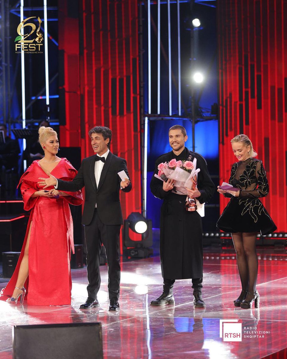 JOY_Eurovision's tweet photo. 🇦🇱 We’re reviewing #FiK62: #NowPlaying @ShpatDeda with 3rd place ‘S’mund T’fitoj Pa Ty’ on Australia’s #LGBTIQA #Eurovision Central: The out, loud & proud @JOY949.
🎧 Listen live: https://t.co/IGmqR0IUH1
📲 Podcast & socials: https://t.co/8Fel1CnqLm
📷 @RTShqiptar https://t.co/Jd9fGpPQBL