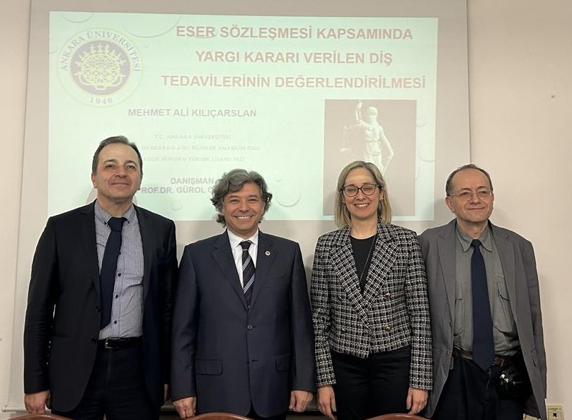 Mehmet Ali Kılıçarslan (@mmkilicarslan) on Twitter photo Pandemi sürecinde başladığım ve Diş Hekimliği sağlık hizmet sunumundaki problemler nedeniyle gelişen hukuki süreçleri incelediğim “sağlık hukuku yüksek lisans” eğitimimi bu hafta tez savunmamı yaparak tamamladım. 🧿🇹🇷 Pandemi sürecinde başladığım ve Diş Hekimliği sağlık hizmet sunumundaki problemler nedeniyle gelişen hukuki süreçleri incelediğim “sağlık hukuku yüksek lisans” eğitimimi bu hafta tez savunmamı yaparak tamamladım. 🧿🇹🇷