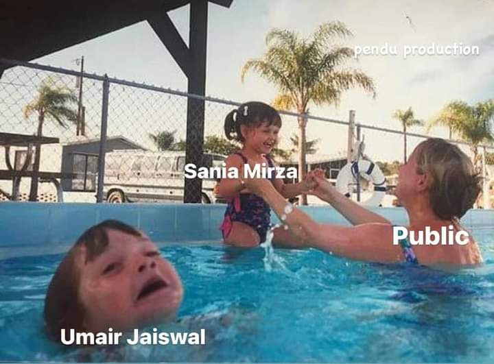 Hahahahah.

#saniamirza