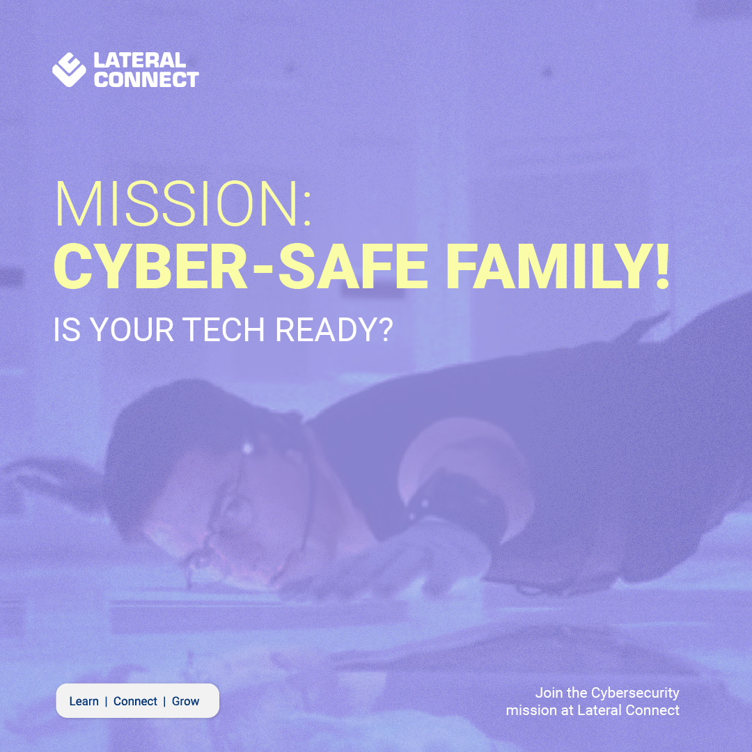 Checking if your family's devices are updated like it's a cybersecurity mission. 🕵️‍♂️  

Secure your devices with lateral-connect.com.  

#CyberCheck #CyberSecurity #LateralConnect
