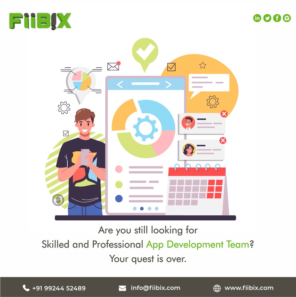 fiibixtech's tweet photo. Are you still looking for reliable and professional mobile app developers? Your quest is over here. At FiibixTech, we help you on board top-class and skilled mobile app developers having proficiency in emerging technologies. https://t.co/SdiomUsd1Q