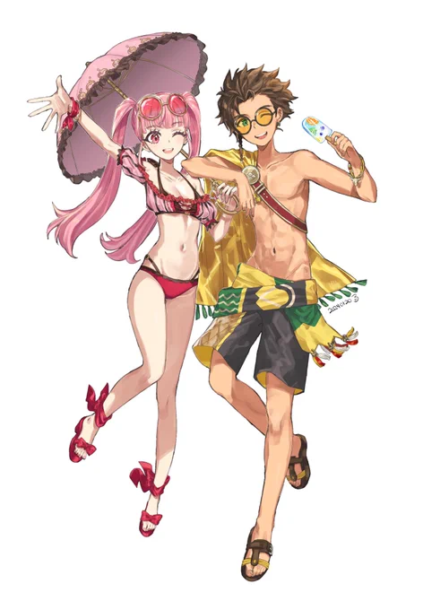 #FE3H #FireEmblem   クロード&ヒルダ
