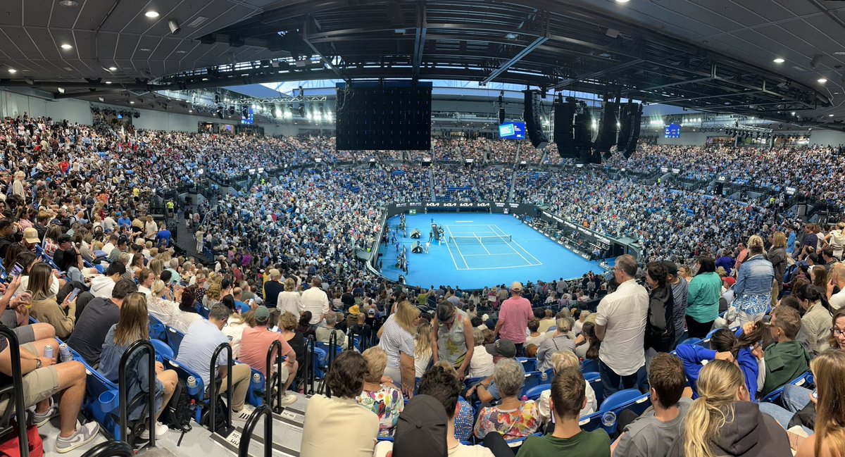 _connectedcare's tweet image. Another one off the bucket list #AusOpen 

Well organised &amp;amp; loads of smiles