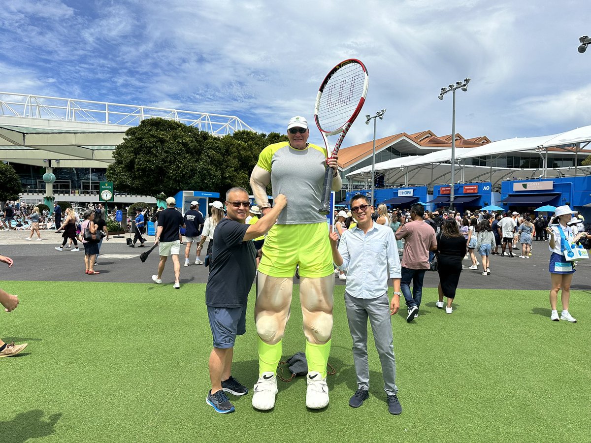 _connectedcare's tweet image. Another one off the bucket list #AusOpen 

Well organised &amp;amp; loads of smiles