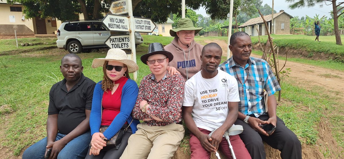 We are at Bubulo HCIV Manafwa district for a skin clinic for persons with albinism. 
@beyondsuncare 
#SNUPA 
#EFPA