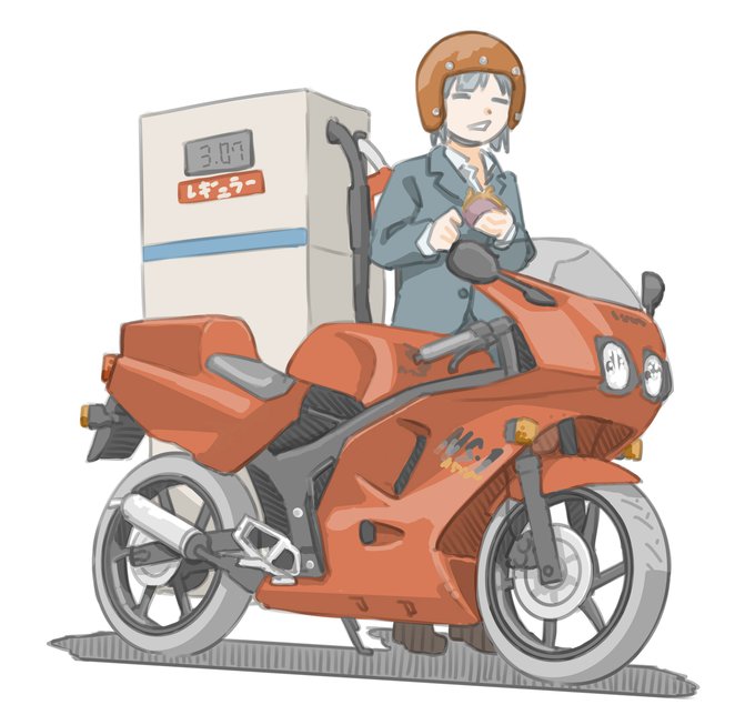 「バイク」 illustration images(Latest)｜2pages)