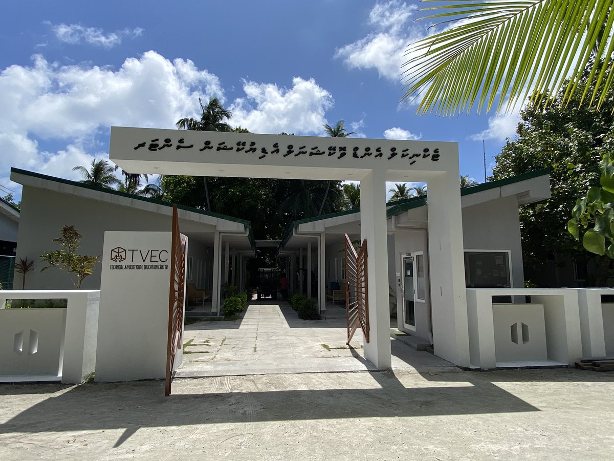 <a href="/TVEC_mv/">TVEC</a> in B.Kihaadhoo established by Coastline Foundation as a CSR initiative,offering FREE courses in electric wiring,AC installation, and outboard engine repair &amp; maintenance. Don't miss this chance for skill-building with complimentary food and accommodation.