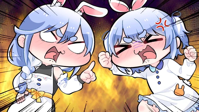 ぺこママと喧嘩し家出を決意する反抗期ぺこら#ぺこらーと 