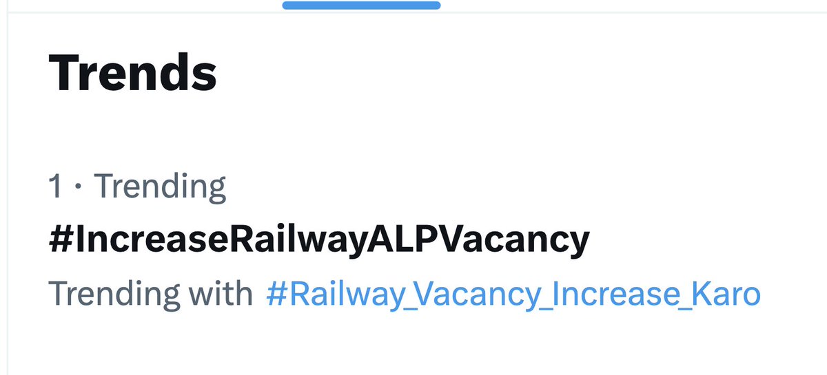 Abhishek Chaudhary (@abhishe35938144) on Twitter photo The <a href="/RailMinIndia/">Ministry of Railways</a> needs to smell the coffee and act immediately. The youth is deeply annoyed and had injustice done to them time and again for 6 years.
#IncreaseRailwayALPVacancy
#Railway_Vacancy_Increase_Karo The <a href="/RailMinIndia/">Ministry of Railways</a> needs to smell the coffee and act immediately. The youth is deeply annoyed and had injustice done to them time and again for 6 years.
#IncreaseRailwayALPVacancy
#Railway_Vacancy_Increase_Karo