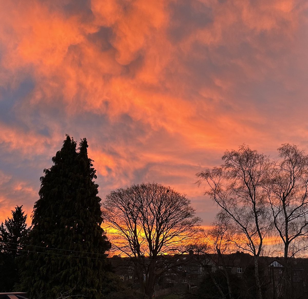 Sunrise over Dursley this morning #weather