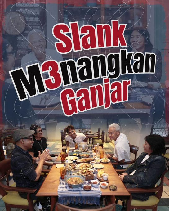 SLANK M3nangkan GANJAR, 
Yuuukkk Gaspol, kita menangkan GANJAR MAHFUD di PILPRES 2024...