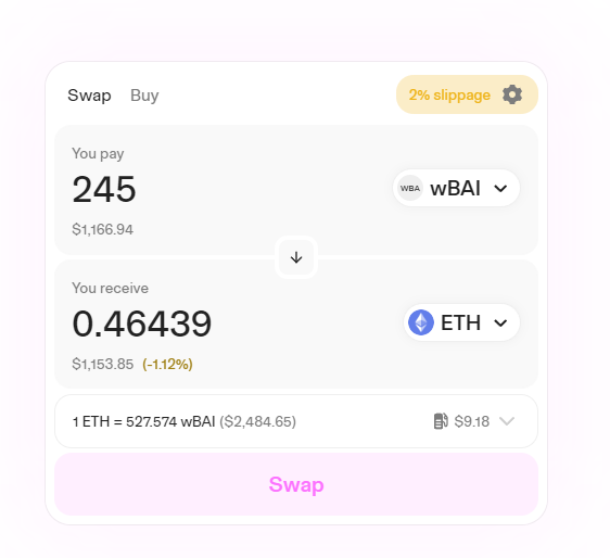 $wBAI staking x.com/BaIance_AI/sta…