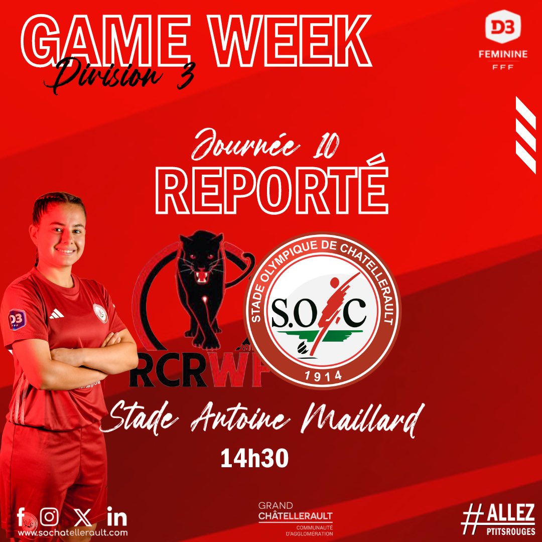 S.O. Châtellerault 🔴⚪ tweet media