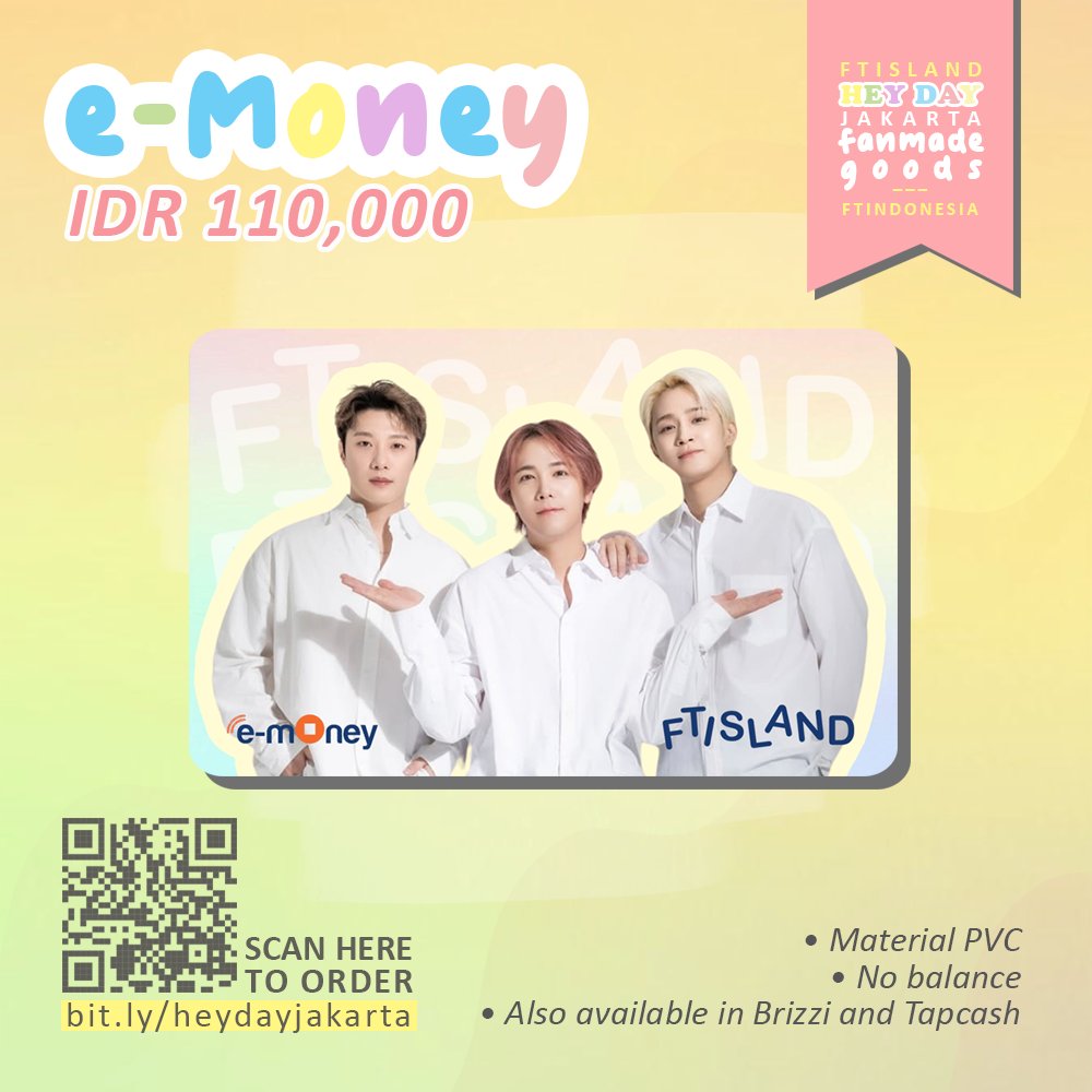 FTIndonesia's tweet photo. Detail Fanmade Goods FTIndonesia (1 of 2)

Close PO: 20 Februari 2024

Order form: https://t.co/rJaHgBVJ3R

#FTISLAND #HEYDAYinJKT
#이홍기 #이재진 #최민환 https://t.co/iRqYF3a3rX