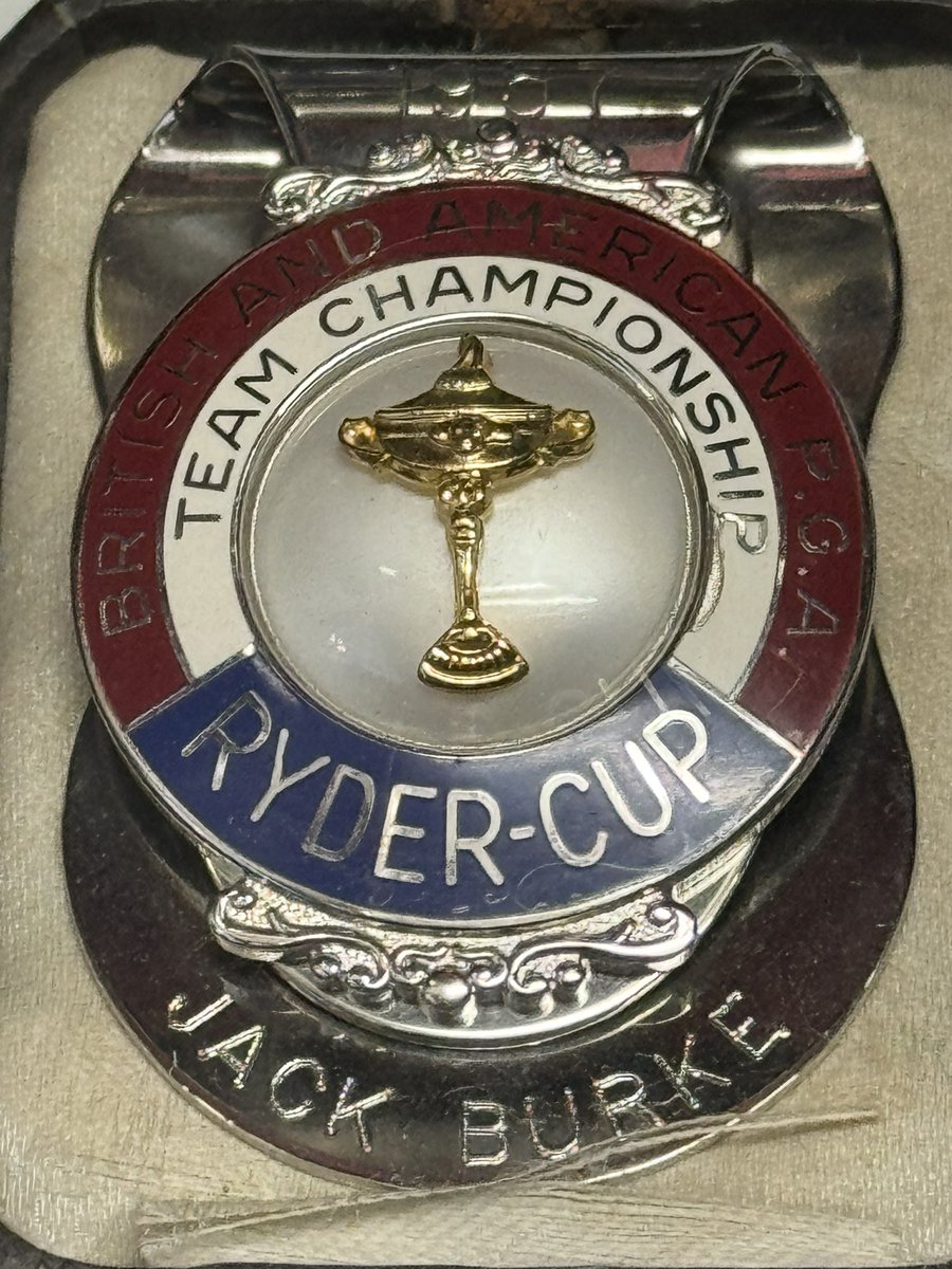 We are all very sad @LindrickGC to hear of the passing of Jack Burke Jr. Jack was the captain of the @RyderCupUSA team that played here in the 1957 matches against the GB+I team. Our thoughts and condolences go out to all of Jack’s family.