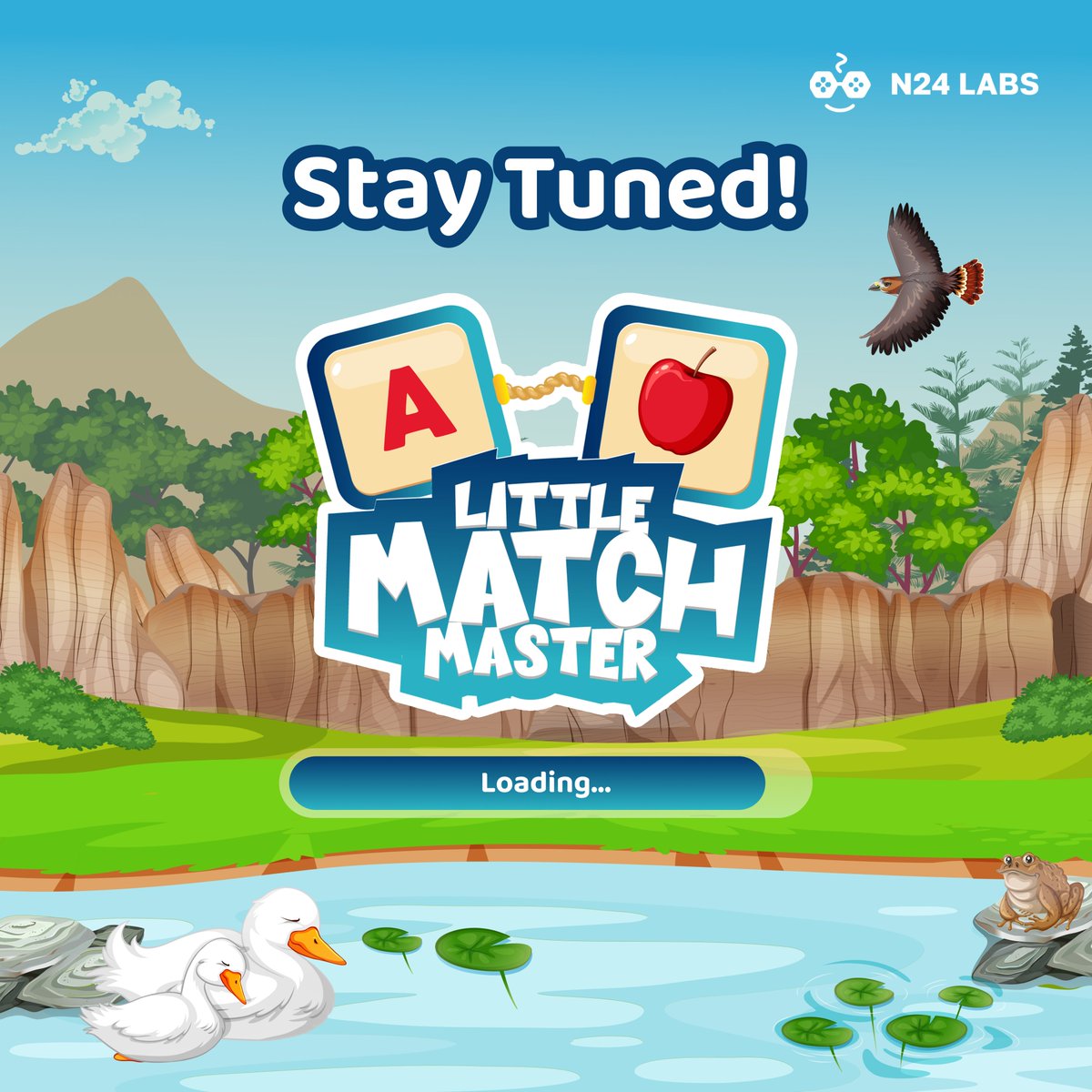join_n24labs's tweet photo. 🕒 The countdown has begun! Stay tuned for more updates, sneak peeks, and surprises as we approach the big day! 🎁🎊
#LittleMatchMaster #KidsGame #ComingSoon #AdventureAwaits #KidsGaming https://t.co/8DKn0zKBdU
