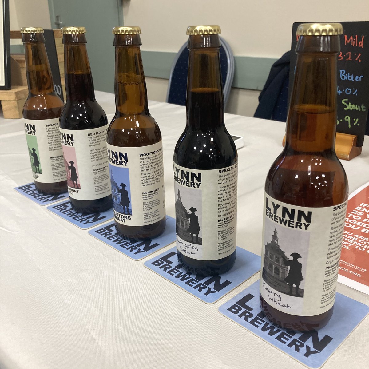 It’s the first North Wootton Village Market of the year! We have five beers on sale today - although with fairly limited stocks of some of them. We’re at North Wootton Village Hall until 2pm. Hope to see you later!