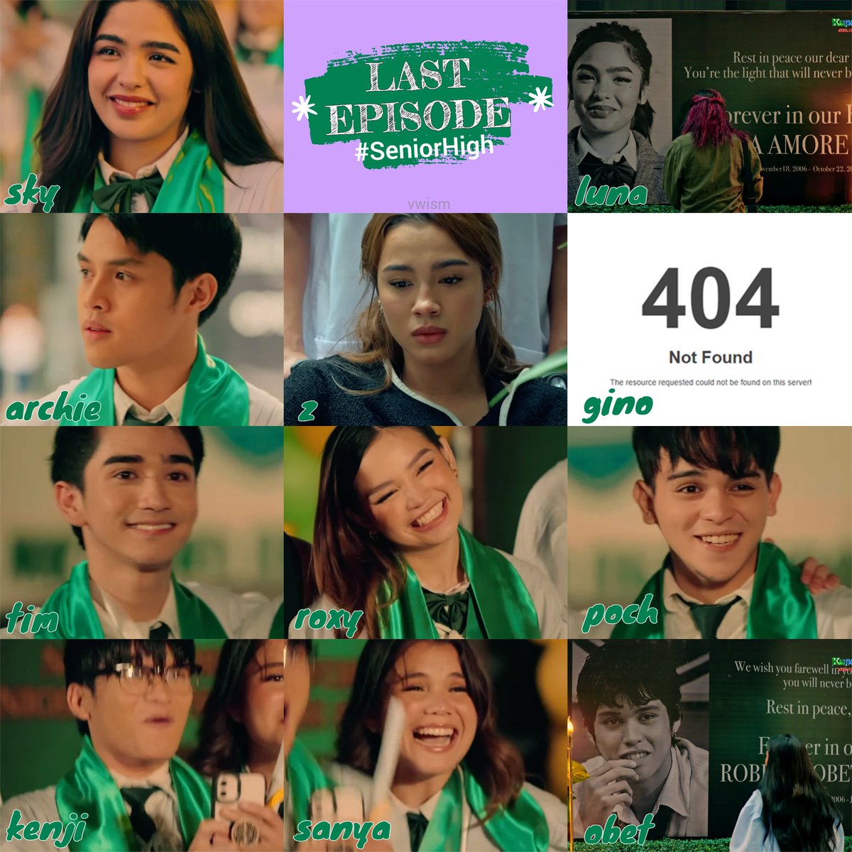 vwism's tweet photo. #SENIORHIGH: how it started vs. how it ended https://t.co/H21CROGtc0