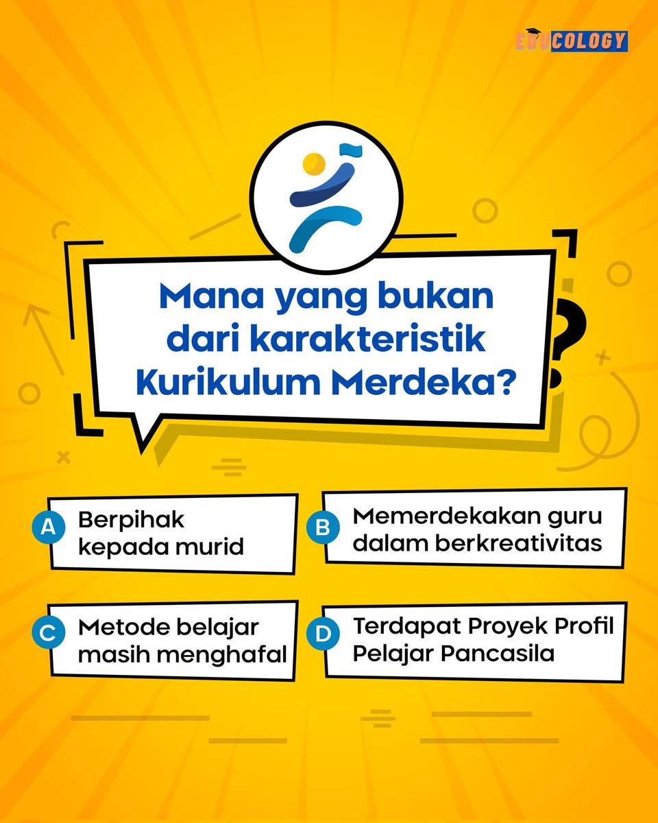 EDUCOLOGY QUIZ HADIR LAGI 🥳

Yuk, cek rulesnya 👇
1. Wajib follow seluruh sosmed Educology (Instagram, Twitter, Facebook, Tiktok)
2. Like sebanyak-banyaknya pada postingan @educology_id (MinEdu akan pantau)

#infokuis #kuisberhadiah #giveaway #giveawayindo #giveawayindonesia