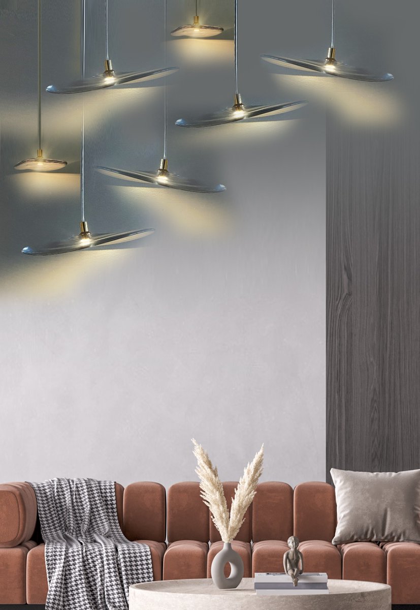 SimoEng3's tweet image. In our London Town House project, the emphasis on LED light, through these Murano glass discs, transforms the living room into a bright and welcoming space ideal for your evenings in the company of your family or friends.

#interiordesigner #londoninteriordesigner