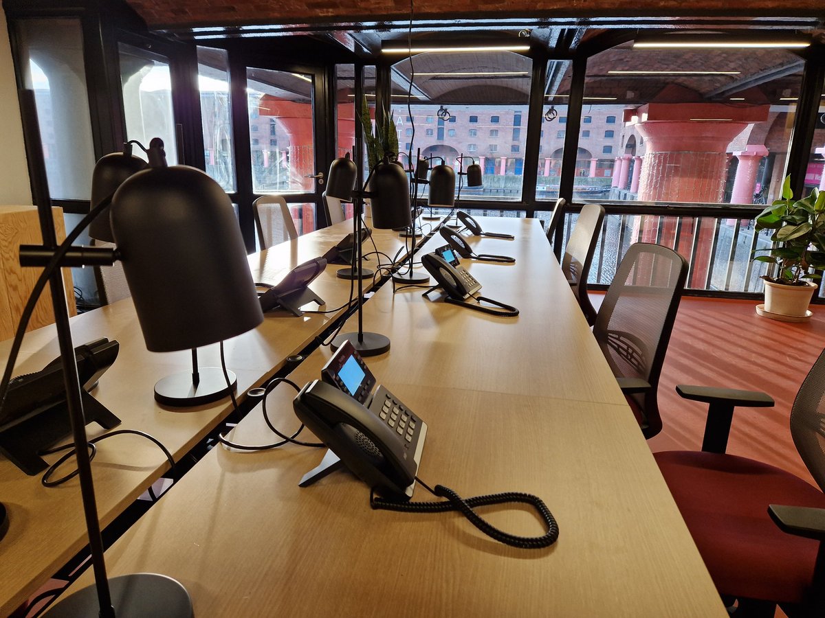 New customer set up and ready to move in this week in Liverpool