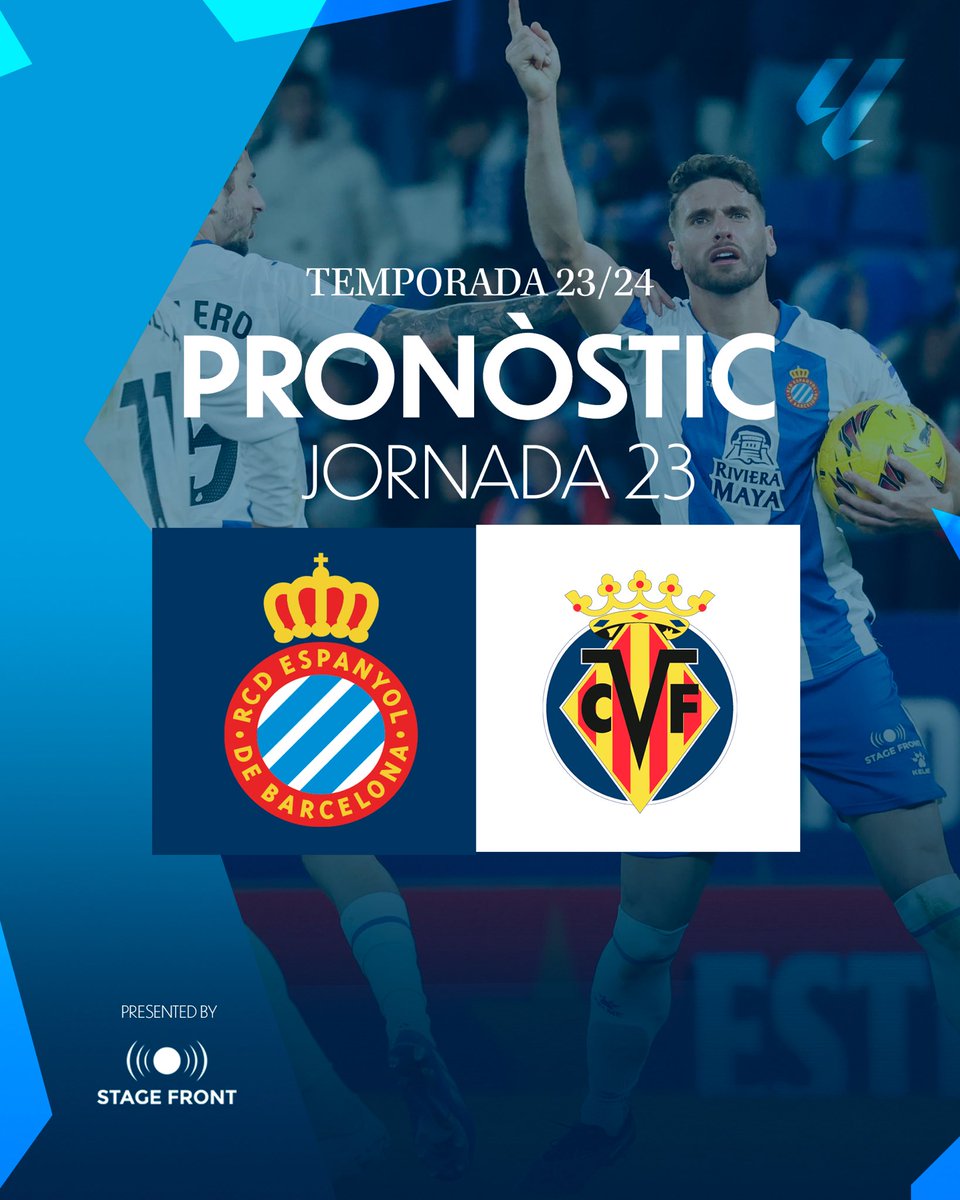🧤 PRONÒSTIC #RCDE | Sortegem una samarreta de la primera equipació!

1️⃣ Fes RT
2️⃣ Segueix a @rcdespanyol, @stagefrontstad i @StageFrontVIP
3️⃣ Pronostica el resultat de l’#EspanyolVillarrealB 

🤞 El premi se sortejarà entre tots els encertants!