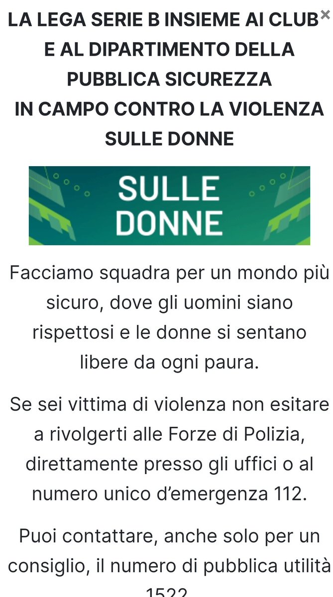 Erica_unoesette's tweet photo. @Lega_B sono solo parole?
Vogliamo agire?
#Portanovaout
@Como_1907 @Reggiana1919_IT
#ReggianaComo https://t.co/2ap6BmdPZq