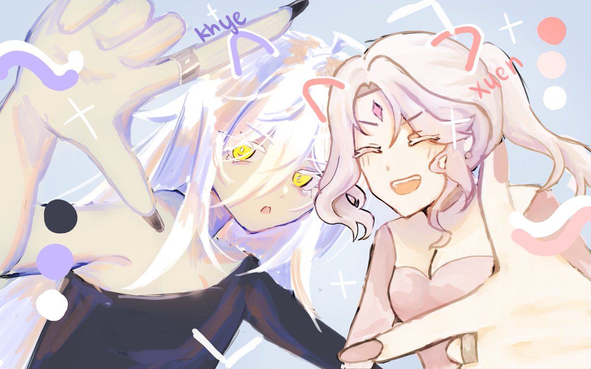 B0B11_'s tweet photo. collab w @xuennybob !
i used my new oc n artstyle for this one !!
always lf art moots 🩷
#art #artmoots https://t.co/lHm0430Z9A