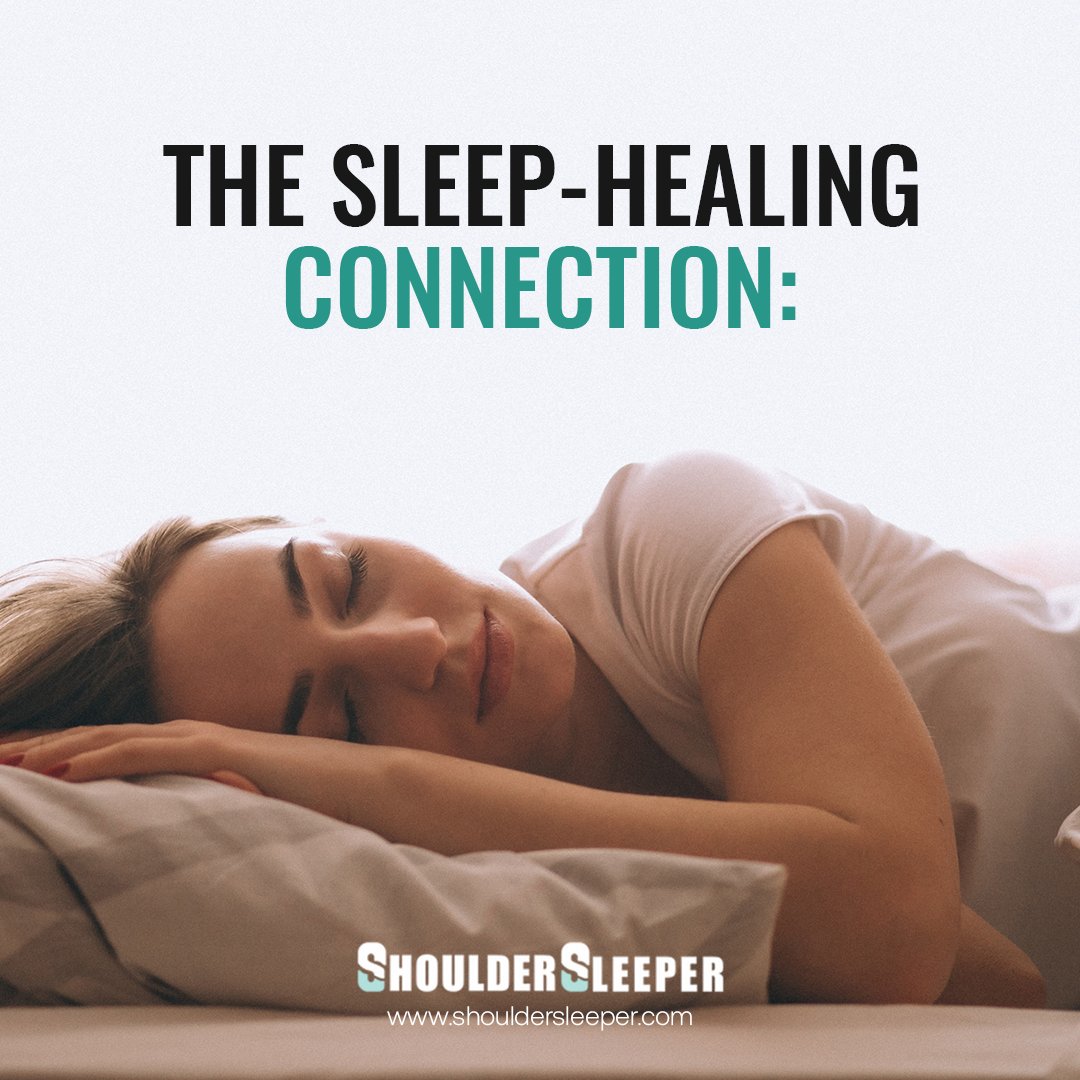 Our #ShoulderSleeperPillow™ supports this process, ensuring optimal blood flow and reducing discomfort to streamline your body's natural healing process, ultimately leading to a healthier, happier you!

#HealingSleep #SleepDeeper #HealthierYou #ShoulderSleeperPillow