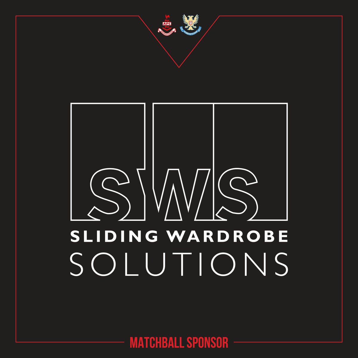 Our match ball sponsor is Sliding Wardrobe Solutions. buff.ly/3HfwnpA