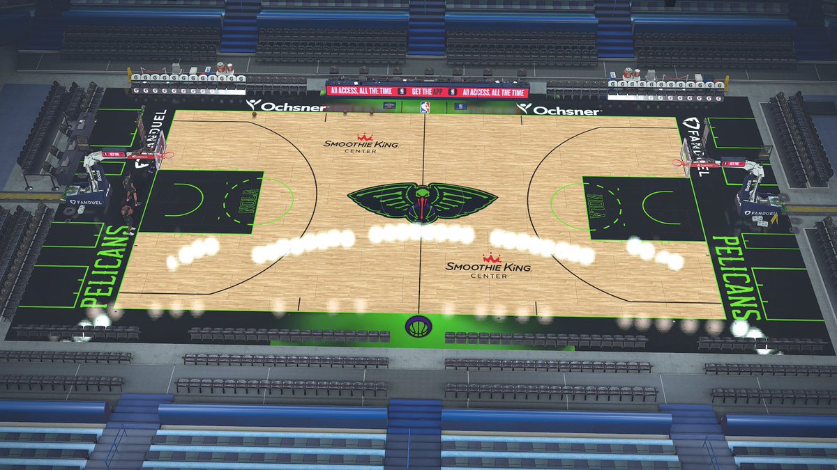 Kyu2KMods's tweet photo. New Orleans Pelicans "Skelican" City Court '24 🔥❗️

This will work from 2K20 - 2K24.

Free update for those still subs on my patreon and also for those who bought my pack thru DM.

#kyu2kmodding https://t.co/rBOrp6Gag3