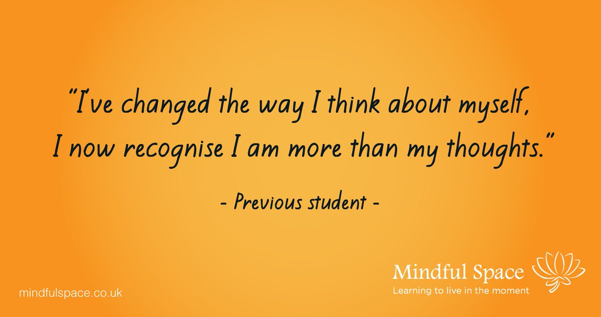 mindfulspaceuk's tweet image. Through regular #mindfulness practice we are able to change our thought patterns and move away from negative feelings about ourself and others. #southwales #mindfulspace #ukmindfulness