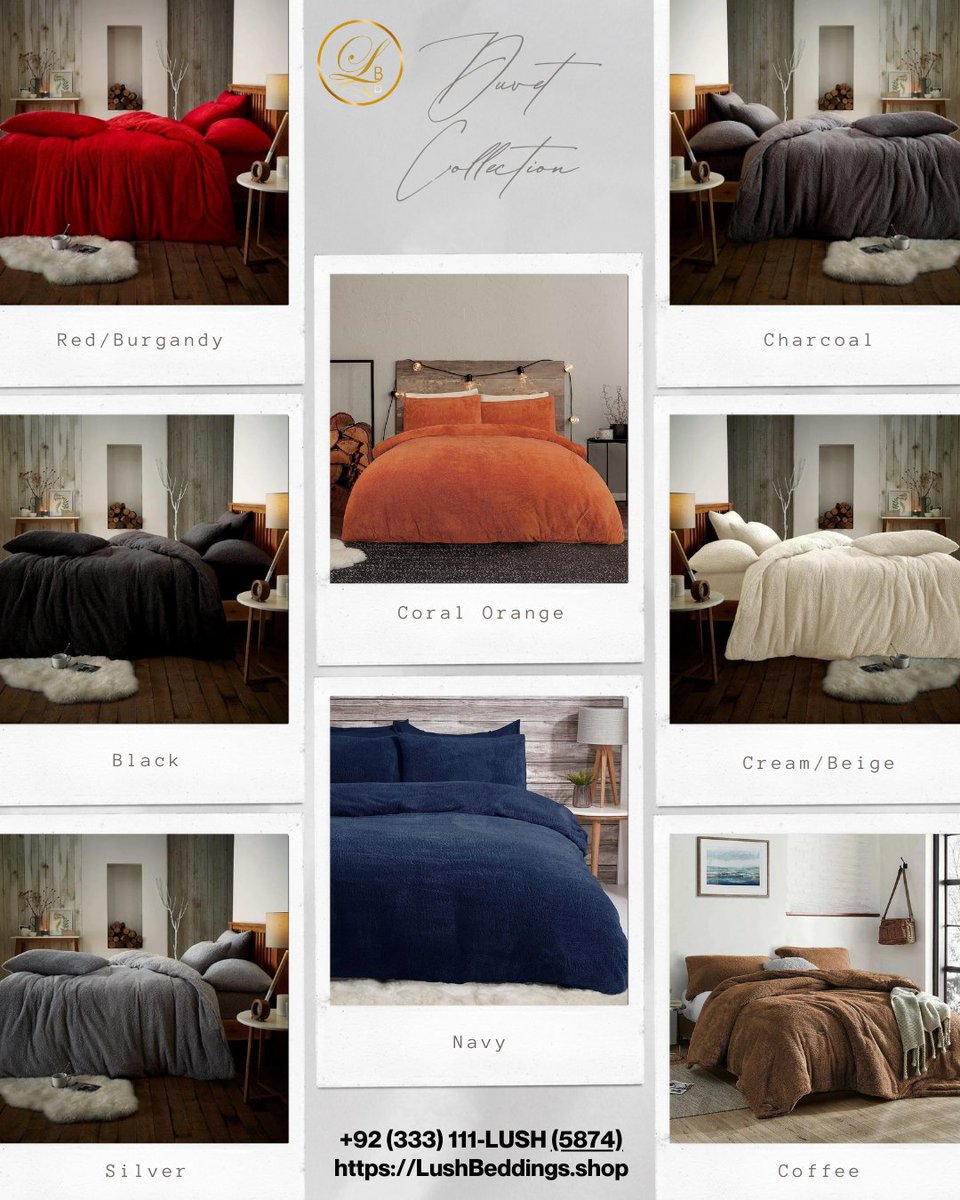 LushBeddingsPK's tweet photo. Lush Beddings has a beautiful collection of high-quality fleece comforter covers in a variety of colors that are incredibly soft, comfy &amp; keep you warm during cold winter nights 😊✨

15% off on bank transfers

Shop Now
https://t.co/4DCql81E7A
WhatsApp Us
https://t.co/xXlBasJ643 https://t.co/3HlyBV8auK