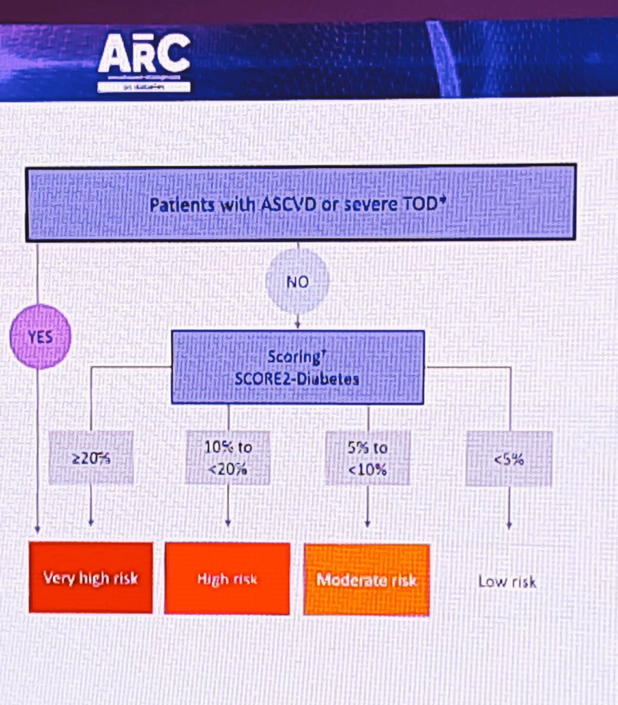 SAEDYN_'s tweet photo. 🏨#ARC #Diabetes
🩺Dr @EliasDelgado_ explica algoritmo cálculo riesgo cardiovascular en #Diabetes usando el nuevo #SCORE2 https://t.co/qjt7OmhLoH