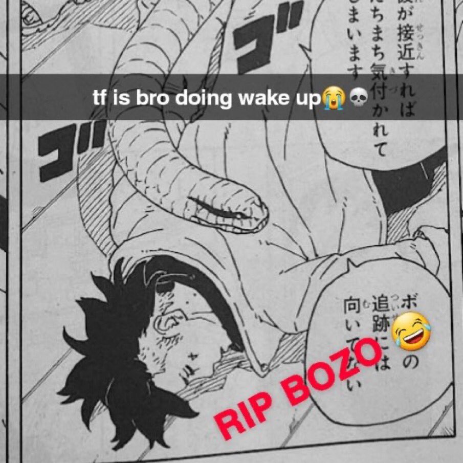 Continuez à vous foutre de sa guele on verra bien dans 6mois 

La Clim que vous allez manger les « pro boruto » respectez le.
