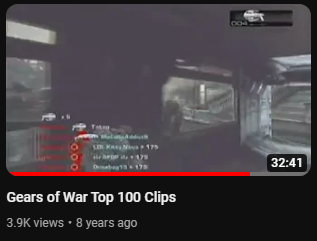 HvNzBerry's tweet photo. Going to do a Top 100 "New Gen" Gears of War clips of all time (UE/G4/G5).

DM submissions on Twitter, or on discord @ 'Mawk Thor.'

Submissions don't have to be your own clip. Just recommend anything that you know, is insane out there. https://t.co/3MQN33Jz3d