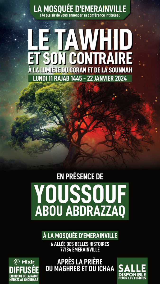 al_ghouraba's tweet photo. 📌 Programme des prochains séminaires إن شاء الله https://t.co/0GWqDlwjue