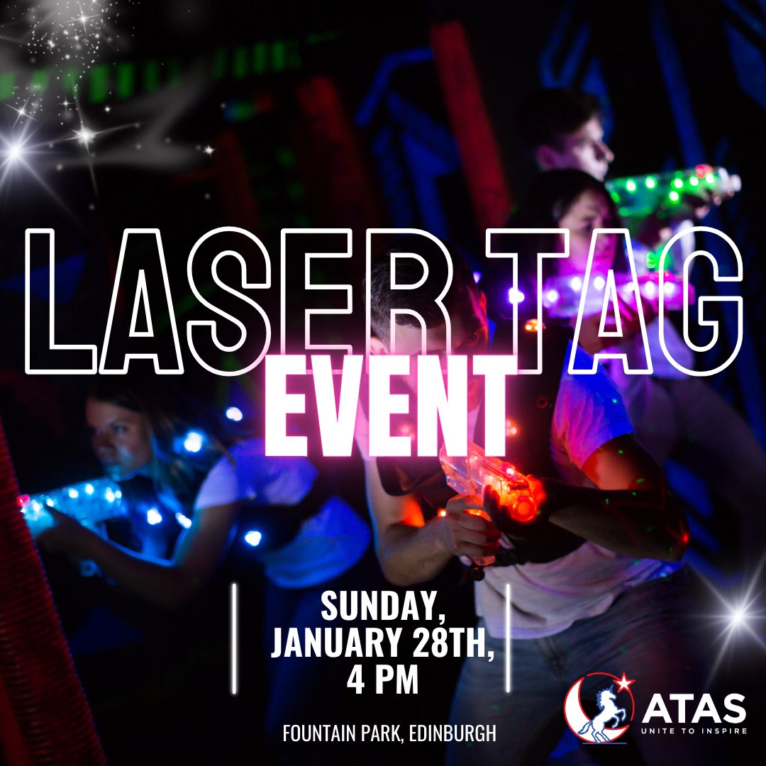 🇹🇷 Laser Tag Macerasına Hazır mısınız?🔫 🎯 / 28 Ocak Pazar, Saat 16:00 / Edinburgh, Fountain Park / Biletler Sınırlı! Bio'daki Linkten Hemen Alın! 🏴󠁧󠁢󠁳󠁣󠁴󠁿Ready for a Laser Tag Adventure? 🔫🎯 / Sunday, January 28th, 4 pm / Fountain Park, Edinburgh / Limited Tickets Available in Bio!