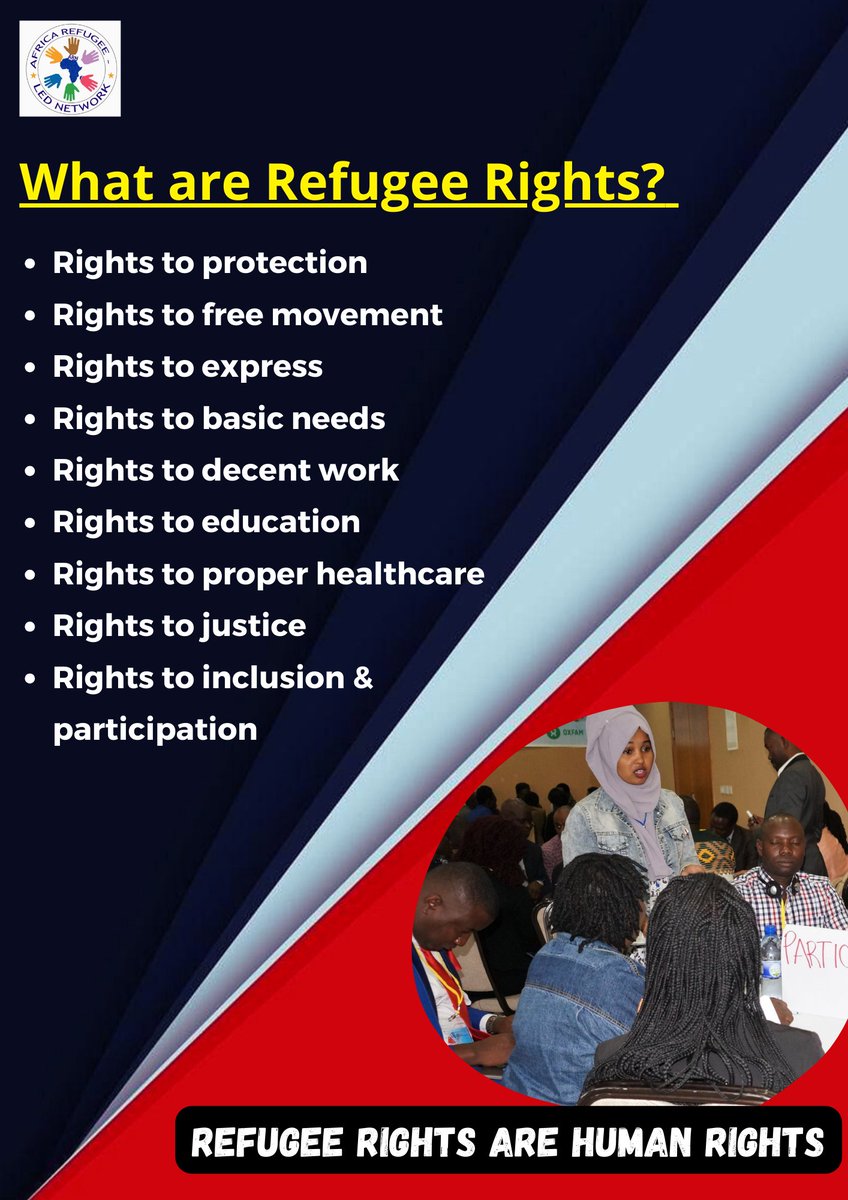 Refugees deserve dignified & unrestricted access to their rights